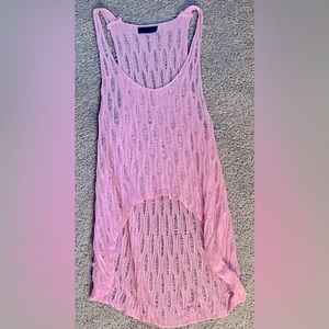Pink Swimsuit Coverup